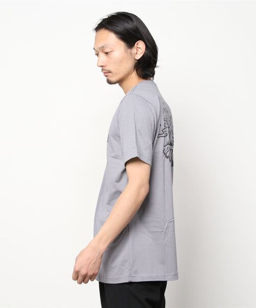 PARKS PROJECT（パークスプロジェクト）の「PARKS PROJECT [パークスプロジェクト] - ジョシュアツリー国立公園 Tシャツ Joshua Tree Moon Face Tee JT001003（Tシャツ/カットソー・メンズ・グレー・S/M/L）」の4枚目の写真