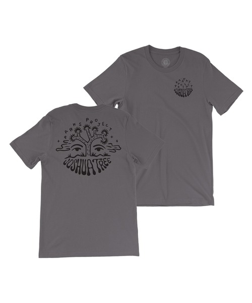 PARKS PROJECT（パークスプロジェクト）の「PARKS PROJECT [パークスプロジェクト] - ジョシュアツリー国立公園 Tシャツ Joshua Tree Moon Face Tee JT001003（Tシャツ/カットソー・メンズ・グレー・S/M/L）」の3枚目の写真