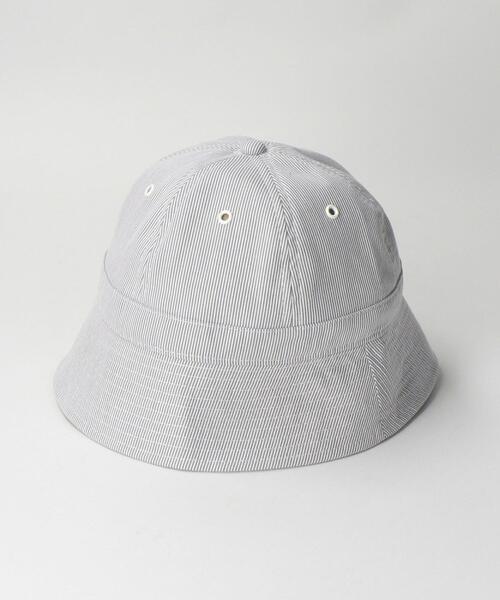 BEAUTY&YOUTH UNITED ARROWS（ビューティーアンドユースユナイテッドアローズ）の「BY コードレーン ベル ハット（ハット・メンズ・ホワイト/ブラック/グレー・FREE）」の3枚目の写真