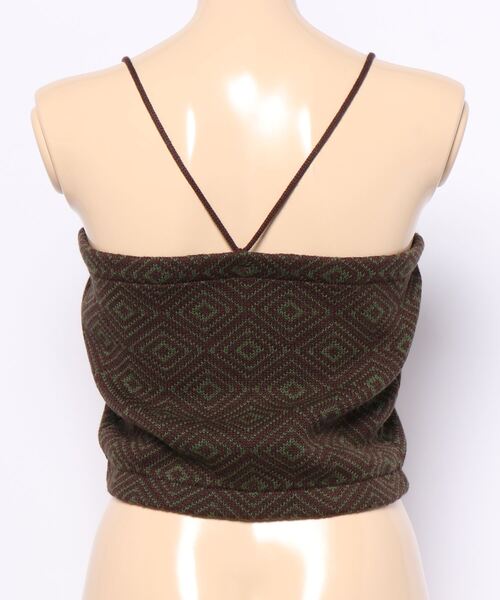 LOWRYS FARM（ローリーズファーム）の「キカガラベアトップ　942415（キャミソール・レディース・ブラック/イエロー/グリーン・FREE）」の9枚目の写真