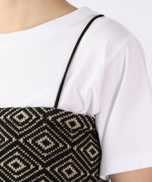 LOWRYS FARM（ローリーズファーム）の「キカガラベアトップ　942415（キャミソール・レディース・ブラック/イエロー/グリーン・FREE）」の17枚目の写真