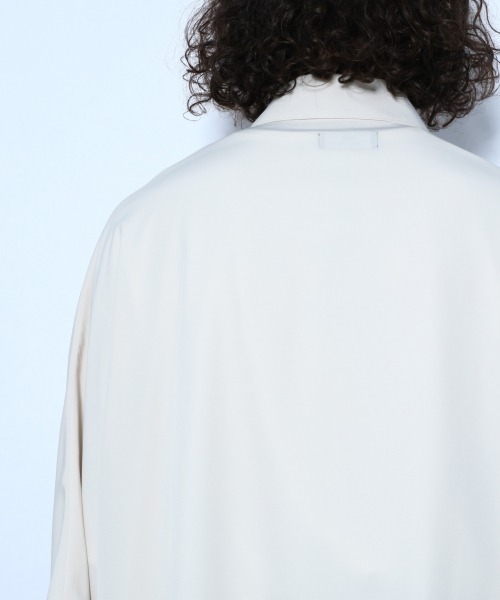 HARE(ハレ)の「ドルマンBIGシャツ(HARE)(シャツ/ブラウス・メンズ・ライトブルー/ブラック/チャコールグレー/オフホワイト/ボルドー・FREE)」の19枚目の写真