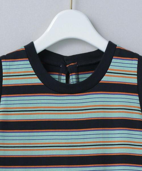 ＜6(ROKU)＞MULTI BORDER T-SHIRT/Tシャツ 6（ロク）の「＜6(ROKU)＞MULTI BORDER T-SHIRT/Tシャツ（T