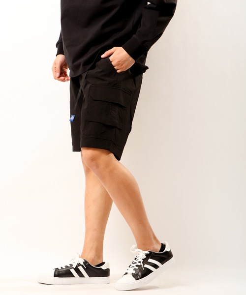 GERRY(ジェリー)の「GERRY ナイロンワッシャー クライミングカーゴショートパンツ(カーゴパンツ・メンズ・カーキ/ブラック/ベージュ・L/S/LL/M)」の6枚目の写真