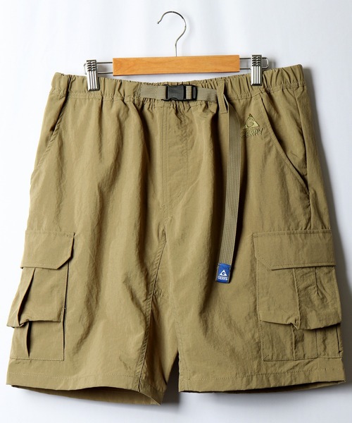 GERRY(ジェリー)の「GERRY ナイロンワッシャー クライミングカーゴショートパンツ(カーゴパンツ・メンズ・カーキ/ブラック/ベージュ・L/S/LL/M)」の15枚目の写真
