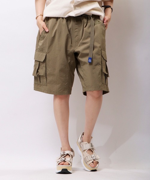 GERRY(ジェリー)の「GERRY ナイロンワッシャー クライミングカーゴショートパンツ(カーゴパンツ・メンズ・カーキ/ブラック/ベージュ・L/S/LL/M)」の20枚目の写真