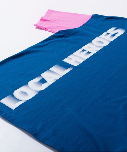 LOCAL HEROES（ローカルヒーローズ）の「BLUR COLORBLOCK T-SHIRT DRESS（Tシャツ/カットソー・レディース・ネイビー・L/XS/S/M）」の6枚目の写真