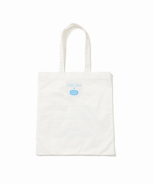 SLOBE IENA（スローブイエナ）の「【TIFFANY COOPER/ティファニー・クーパー】SLOBE別注コラボ エコトートバッグ◆（トートバッグ・レディース・ホワイト/ホワイト系その他・FREE）」の5枚目の写真