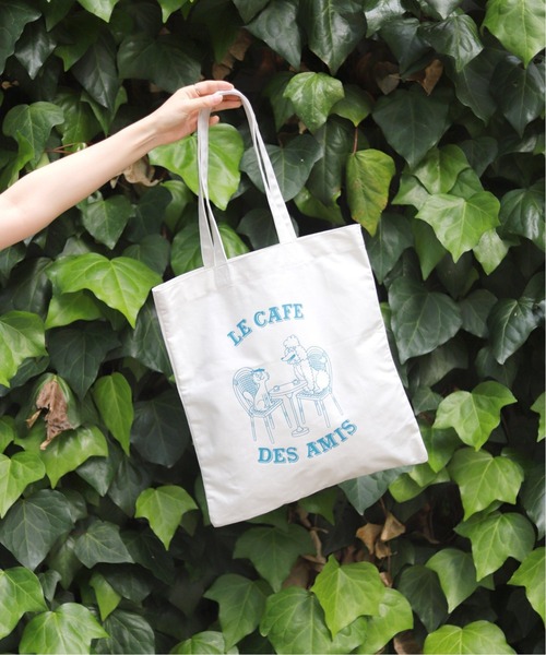 SLOBE IENA（スローブイエナ）の「【TIFFANY COOPER/ティファニー・クーパー】SLOBE別注コラボ エコトートバッグ◆（トートバッグ・レディース・ホワイト/ホワイト系その他・FREE）」の14枚目の写真