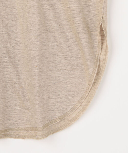 NOLLEY’S(ノーリーズ)の「リネン100ノースリーブプルオーバーカットソー(Tシャツ/カットソー・レディース・ブラック/ベージュ・FREE)」の22枚目の写真