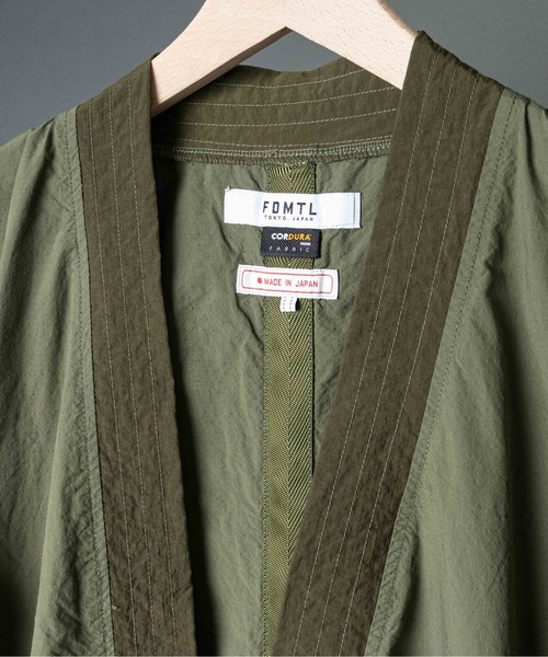 FDMTL(ファンダメンタル)の「【 FDMTL / ファンダメンタル 】 HAORI LONG CARDIGAN 羽織ロングカーディガン(カーディガン/ボレロ・メンズ・カーキ・2/4/3)」の6枚目の写真