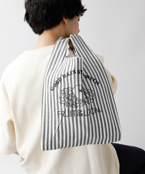 セール】【FRUIT OF THE LOOM】ストライプマルシェBAG/948371