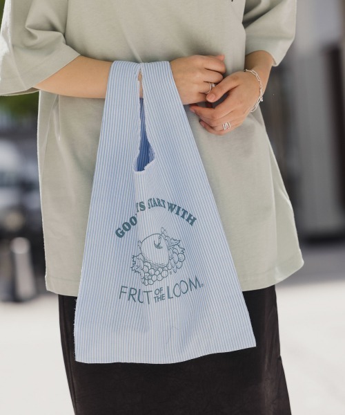 セール】【FRUIT OF THE LOOM】ストライプマルシェBAG/948371