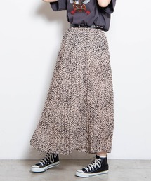 WEGO/【ZOZOTOWN&一部店限定】ベルト付きプリーツロングスカート