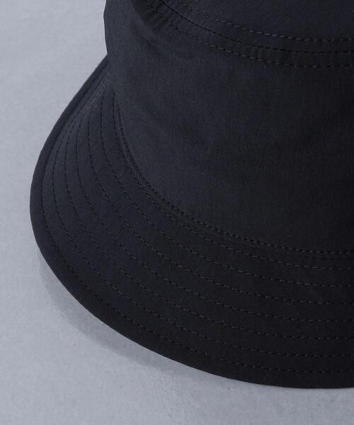 EN ROUTE(アンルート)の「<EN ROUTE(アンルート)> ナイロン/ポリウレタン バケット ハット(ハット・メンズ・ブラック・FREE)」の3枚目の写真