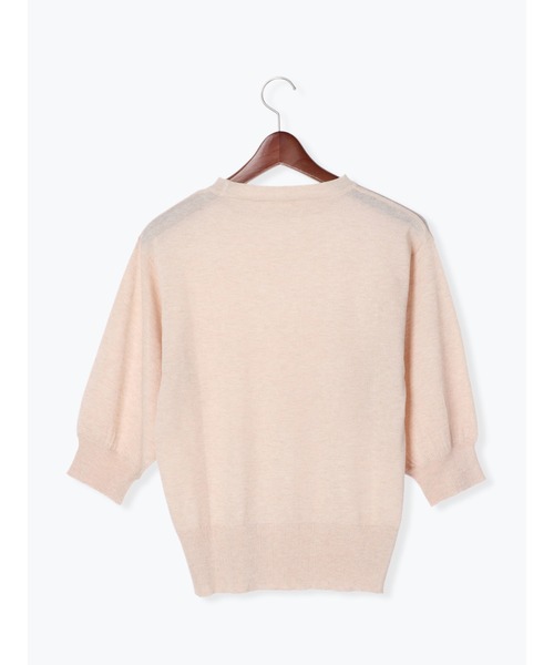 Te chichi（テチチ）の「ボリューム袖ニットプルオーバー（ニット/セーター・レディース・ベージュ/オフホワイト/ブラック/グレー・ﾌﾘ-）」の12枚目の写真