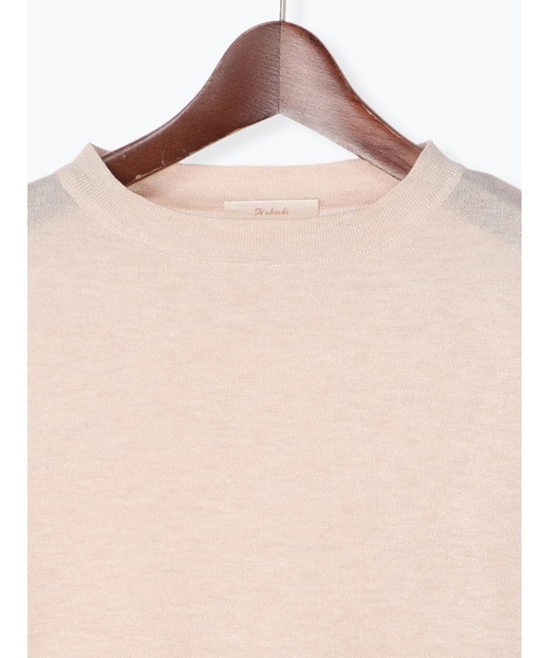 Te chichi（テチチ）の「ボリューム袖ニットプルオーバー（ニット/セーター・レディース・ベージュ/オフホワイト/ブラック/グレー・ﾌﾘ-）」の13枚目の写真