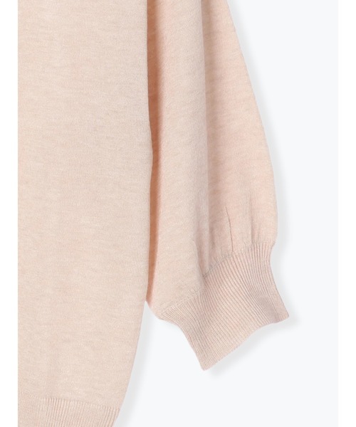 Te chichi（テチチ）の「ボリューム袖ニットプルオーバー（ニット/セーター・レディース・ベージュ/オフホワイト/ブラック/グレー・ﾌﾘ-）」の14枚目の写真