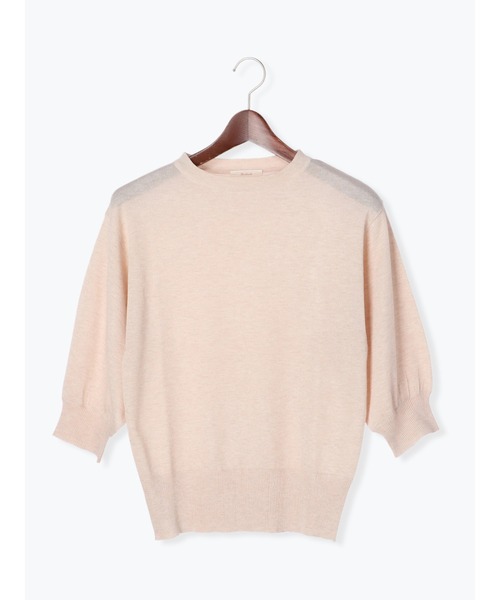 Te chichi（テチチ）の「ボリューム袖ニットプルオーバー（ニット/セーター・レディース・ベージュ/オフホワイト/ブラック/グレー・ﾌﾘ-）」の19枚目の写真