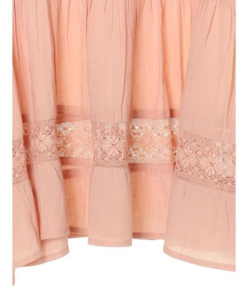 earth music&ecology（アースミュージックアンドエコロジー）の「儚げレースブラウス(パフスリーブ) ＊（シャツ/ブラウス・レディース・ピンクベージュ/アイボリー/サックスブルー・FREE）」の9枚目の写真