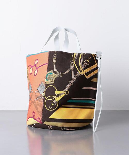 manipuri（マニプリ）の「【別注】＜manipuri（マニプリ）＞バケット コンビ トートバッグ（トートバッグ・レディース・ブラウン/マスタード・FREE）」の14枚目の写真