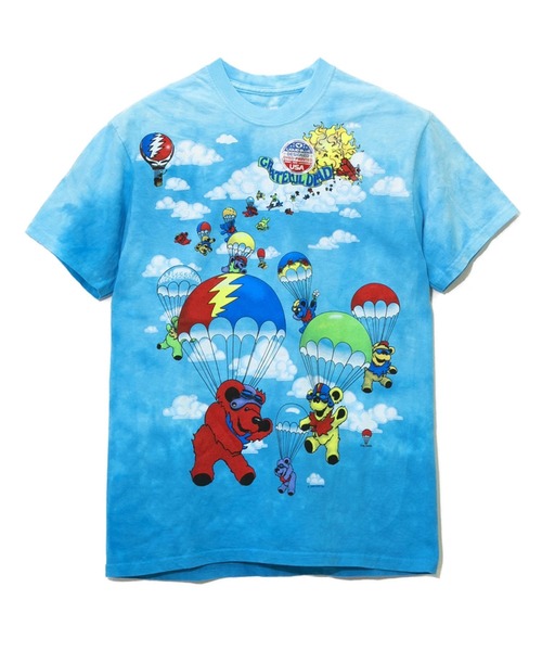LIQUID BLUE（リキッドブルー）の「LIQUID BLUE/リキッドブルー　Print TEE（Tシャツ/カットソー・メンズ・ホワイト/ネイビー/ブルー・MEDIUM/LARGE）」の3枚目の写真