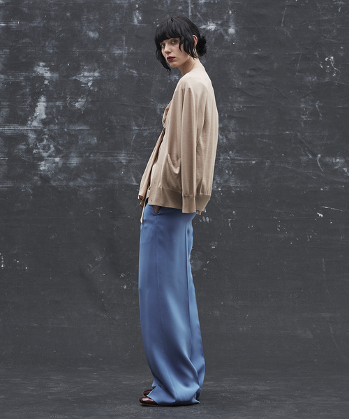 Drawer（ドゥロワー）の「＜Drawer（ドゥロワー）＞ シルクジョーゼットバックギャザーパンツ（その他パンツ・レディース・ピンク/コバルトブルー・36/34/40/38）」の12枚目の写真