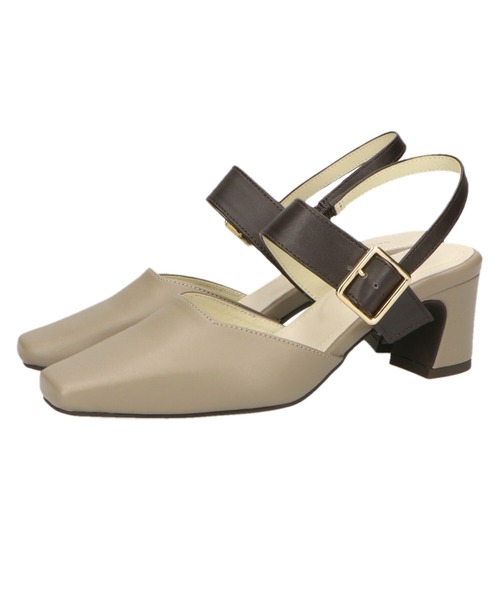 ORiental TRaffic（オリエンタルトラフィック）の「スクエアトゥバックルベルトパンプス/11309（パンプス・レディース・ホワイト/グレー/キャメル/ブラック・37/34/36/42/35/41/39/40/38/33/43）」の16枚目の写真
