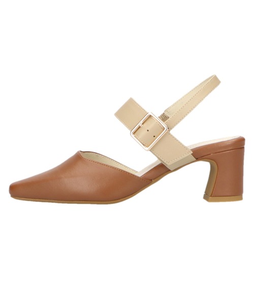 ORiental TRaffic（オリエンタルトラフィック）の「スクエアトゥバックルベルトパンプス/11309（パンプス・レディース・ホワイト/グレー/キャメル/ブラック・37/34/36/42/35/41/39/40/38/33/43）」の19枚目の写真