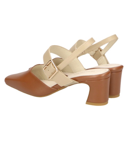 ORiental TRaffic（オリエンタルトラフィック）の「スクエアトゥバックルベルトパンプス/11309（パンプス・レディース・ホワイト/グレー/キャメル/ブラック・37/34/36/42/35/41/39/40/38/33/43）」の20枚目の写真