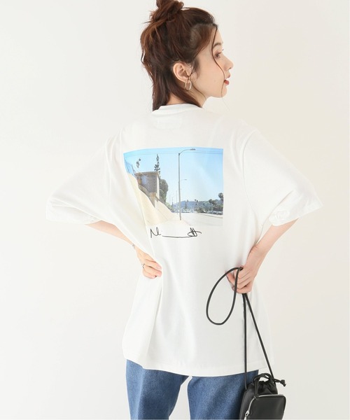 JOHN MASON SMITH(ジョンメイソンスミス)の「【JOHN MASON SMITH /ジョン メイソン スミス】フォトTシャツ(Tシャツ/カットソー・レディース・ライトブルー/ネイビー/イエロー・FREE)」の15枚目の写真