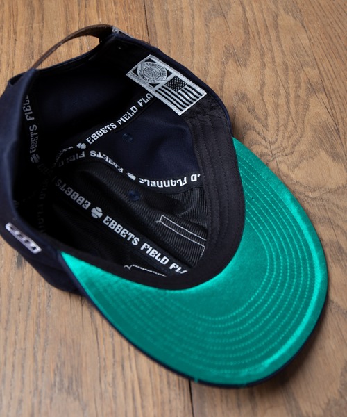 EBBETS FIELD FLANNELS（エベッツフィールドフランネルズ）の「Ray's Store 別注 LA Angels 1956 Cap / レイズストア別注LAエンジェルスキャップ（キャップ・メンズ・ブラック/ネイビー/カーキ・FREE）」の16枚目の写真