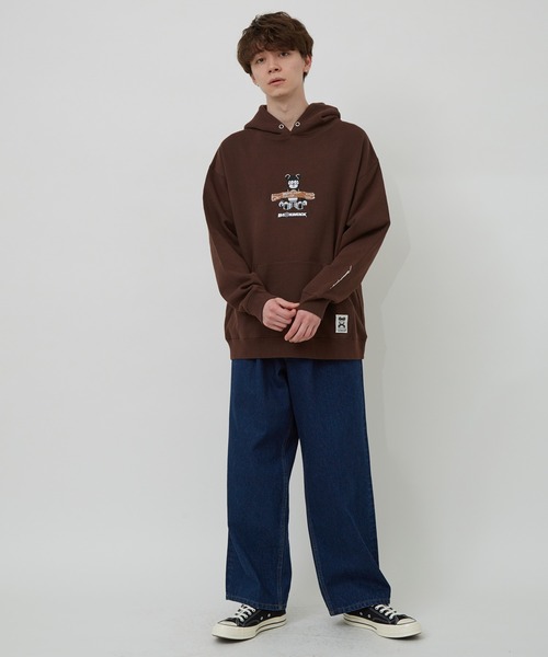 BE@RBRICK(ベアブリック)の「BE@RBRICK×BRIDGE SHIP HOUSEパーカー(パーカー・メンズ・ライトグレー/ブラック/ダークブラウン/ブルー系その他4・LL/M/L)」の11枚目の写真