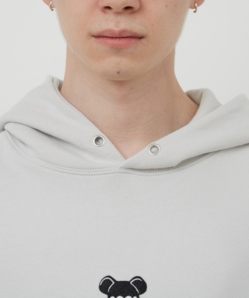 BE@RBRICK(ベアブリック)の「BE@RBRICK×BRIDGE SHIP HOUSEパーカー(パーカー・メンズ・ライトグレー/ブラック/ダークブラウン/ブルー系その他4・LL/M/L)」の7枚目の写真