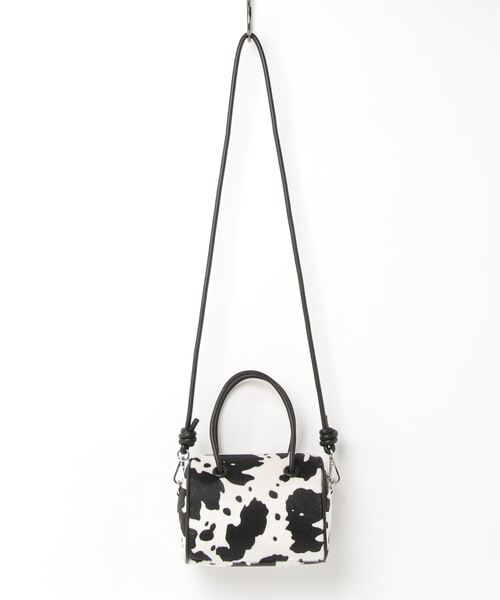 WEGO（ウィゴー）の「WEGO/ハラコミニボストンショルダー（ショルダーバッグ・レディース・ブラック/ブラウン・FREE）」の19枚目の写真