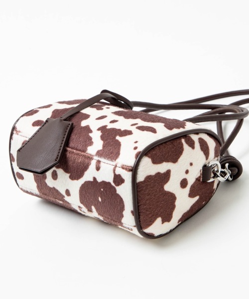 WEGO（ウィゴー）の「WEGO/ハラコミニボストンショルダー（ショルダーバッグ・レディース・ブラック/ブラウン・FREE）」の15枚目の写真