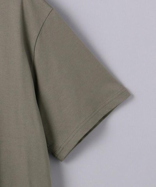 HYKE（ハイク）の「＜HYKE（ハイク）＞ クルーネック Tシャツ ■■■（Tシャツ/カットソー・メンズ・ブラック/オリーブ/ホワイト・5/4）」の17枚目の写真