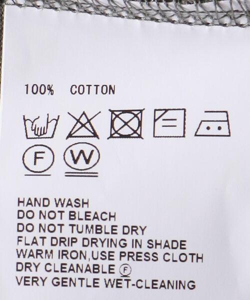 HYKE（ハイク）の「＜HYKE（ハイク）＞ クルーネック Tシャツ ■■■（Tシャツ/カットソー・メンズ・ブラック/オリーブ/ホワイト・5/4）」の14枚目の写真