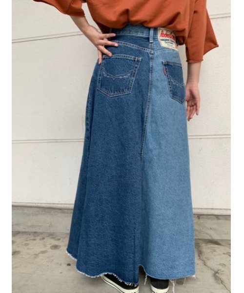 RODEO CROWNS デニムスカートXS新品 RODEO CROWNS - RODEO CROWNS タイトデニムスカート XS