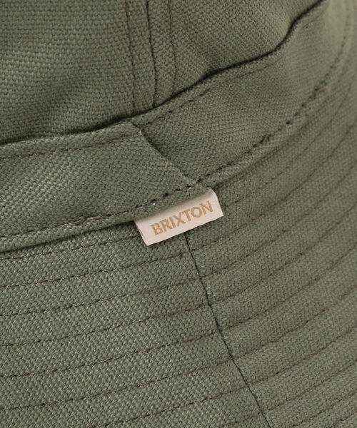 BEAMS BOY（ビームスボーイ）の「BRIXTON / REVERSIBLE PACKABLE BUCKET HAT（ハット・レディース・オリーブ/サックスブルー・XS/S）」の6枚目の写真