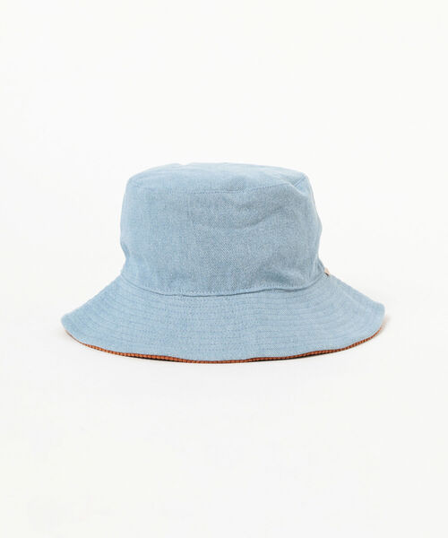 BEAMS BOY（ビームスボーイ）の「BRIXTON / REVERSIBLE PACKABLE BUCKET HAT（ハット・レディース・オリーブ/サックスブルー・XS/S）」の8枚目の写真