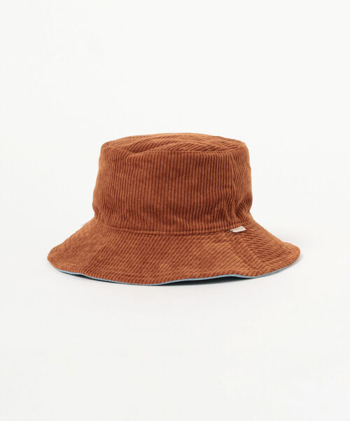 BEAMS BOY（ビームスボーイ）の「BRIXTON / REVERSIBLE PACKABLE BUCKET HAT（ハット・レディース・オリーブ/サックスブルー・XS/S）」の12枚目の写真