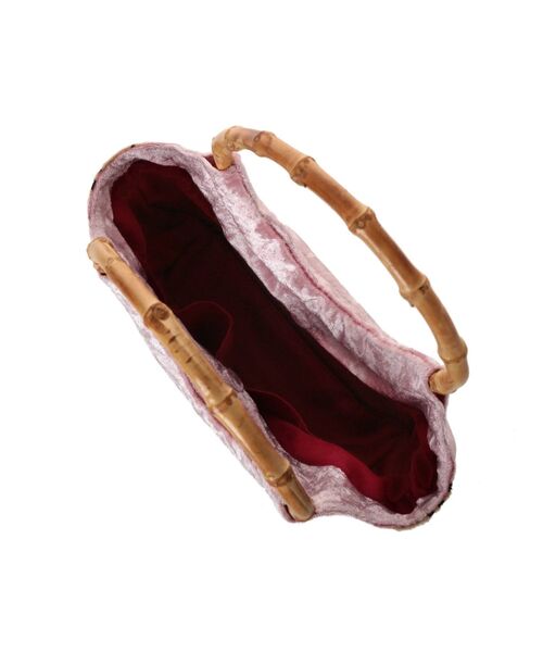 jouetie(ジュエティ)の「バンブーハンドル BAG(ハンドバッグ・レディース・ブラック/ピンク/ブルー・FREE)」の14枚目の写真