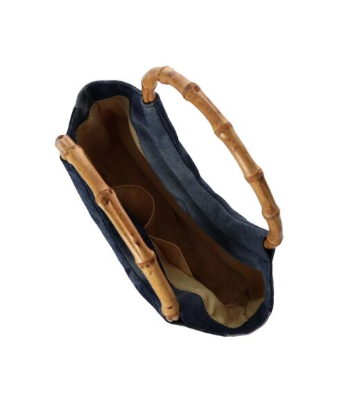 jouetie(ジュエティ)の「バンブーハンドル BAG(ハンドバッグ・レディース・ブラック/ピンク/ブルー・FREE)」の7枚目の写真