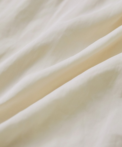 ROPE'（ロペ）の「カッセンサテンピンタックスリーブブラウス（シャツ/ブラウス・レディース・ホワイト/ブラウン系その他/ダークパープル・38）」の13枚目の写真