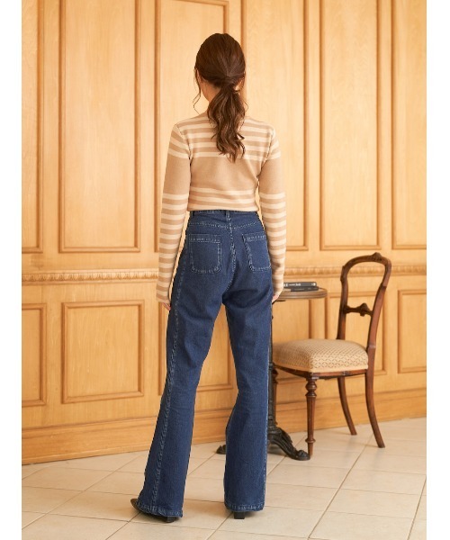 Darich（ダーリッチ）の「DARLINGボーダーニットトップス