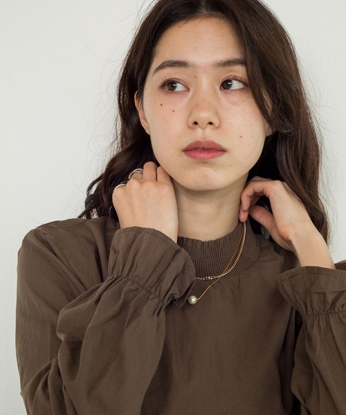 w closet(ダブルクローゼット)の「【新色追加】ティアードワンピース(ワンピース・レディース・チャコールグレー/ブラック/カーキ/オレンジ/グリーン系その他/モカ/オフホワイト/グリーン/ライトグリーン・FREE)」の17枚目の写真