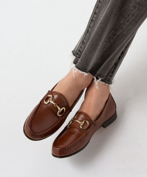 NOLLEY’S（ノーリーズ）の「【PASCUCCI/パスクッチ】ビットローファー（ローファー・レディース・ブラウン/ネイビー/ブラック・36/38/37）」の3枚目の写真