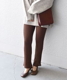 SHIPS | ランダムリブニットレギンスパンツ(レギンス/スパッツ)