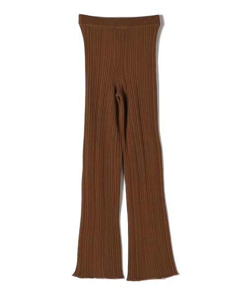 ［新品］FRAMeWORK SSランダムリブパンツ　レギンス セール】【CITY】ファインウールランダムリブレギンス（その他